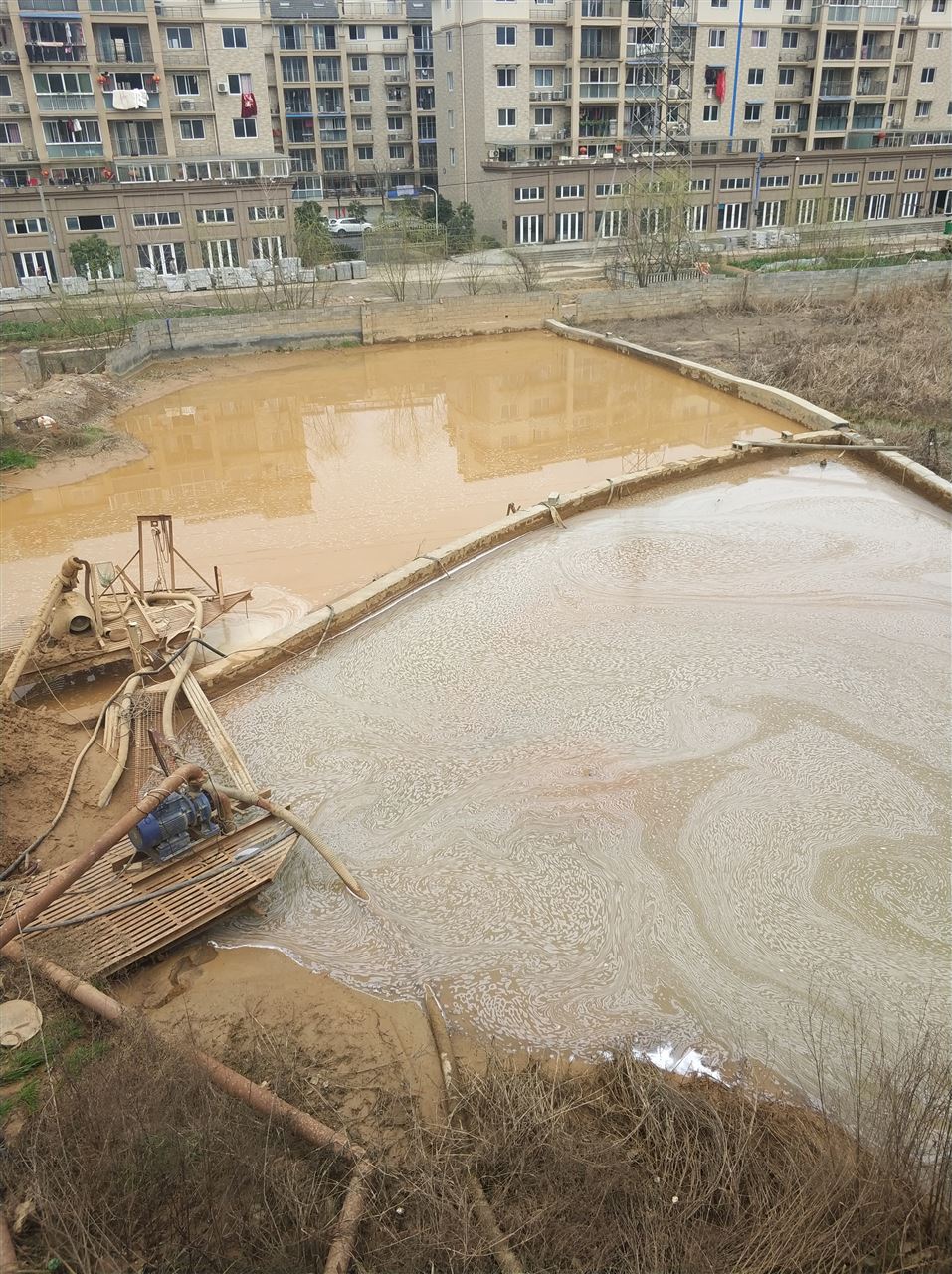彭泽沉淀池淤泥清理-厂区废水池淤泥清淤